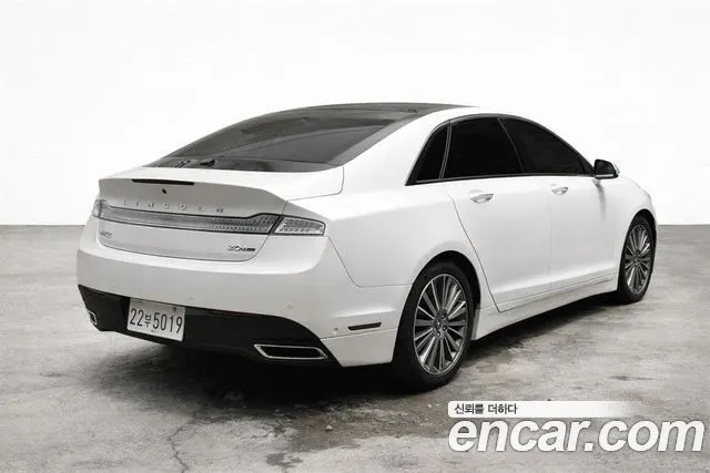 LINCOLN MKZ 2014 — 76 200 км, белый, Корея — под ключ — фото 4