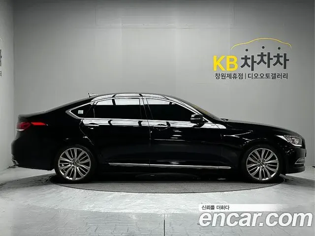 HYUNDAI GENESIS DH 2016 — 82 099 км, чёрный, Корея — под ключ — фото 4