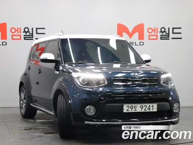 KIA SOUL 2017 — 67 717 км, синий, Корея — под ключ — фото 2