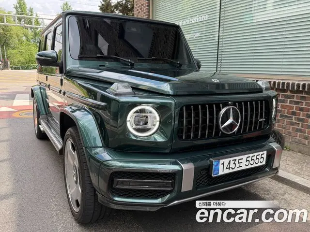 MERCEDES-BENZ G-CLASS W463B 2023 — 12 900 км, тёмно-зелёный, Корея — под ключ — фото 2