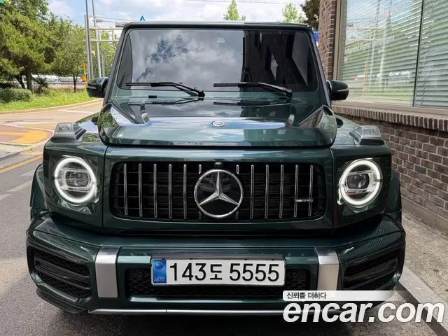 MERCEDES-BENZ G-CLASS W463B 2023 — 12 900 км, тёмно-зелёный, Корея — под ключ — фото 11