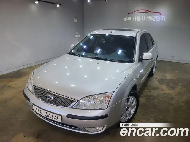 FORD MONDEO 2005 — 54 100 км, серебристо-серый, Корея — под ключ — фото 2