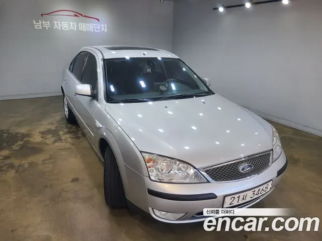 FORD MONDEO 2005 — 54 100 км, серебристо-серый, Корея — под ключ — фото 3