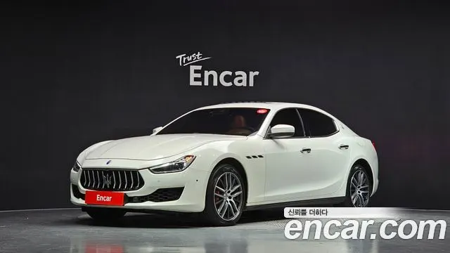 MASERATI GHIBLI — из Кореи под ключ
