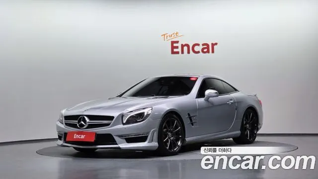 MERCEDES-BENZ SL-CLASS 2015 — 103 425 км, серебристо-серый, Корея — под ключ — фото 1