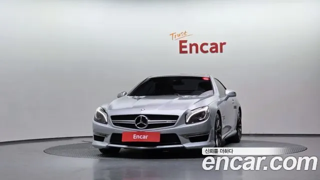 MERCEDES-BENZ SL-CLASS 2015 — 103 425 км, серебристо-серый, Корея — под ключ — фото 3