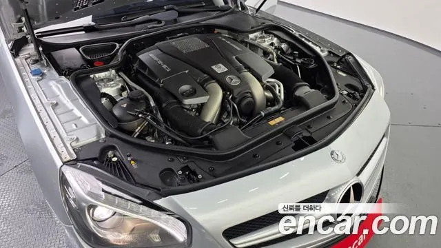 MERCEDES-BENZ SL-CLASS 2015 — 103 425 км, серебристо-серый, Корея — под ключ — фото 6