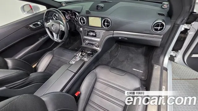 MERCEDES-BENZ SL-CLASS 2015 — 103 425 км, серебристо-серый, Корея — под ключ — фото 7