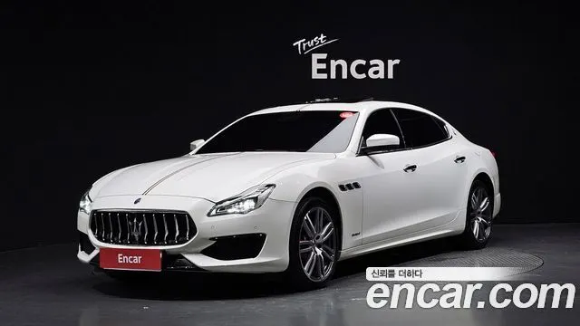 MASERATI QUATTROPORTE 2018 — 97 687 км, белый, Корея — под ключ — фото 12