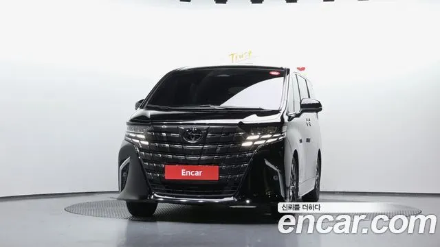 TOYOTA ALPHARD 2025 — 38 907 км, чёрный, Корея — под ключ — фото 3