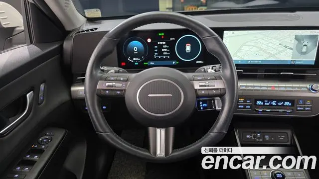 HYUNDAI KONA HYBRID 2023 — 43 725 км, серебристо-серый, Корея — под ключ — фото 12