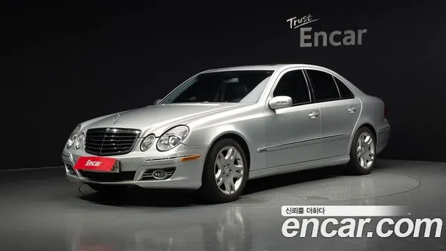 MERCEDES-BENZ E-CLASS W211 2005 — 265 651 км, серебристый, Корея — под ключ — фото 12