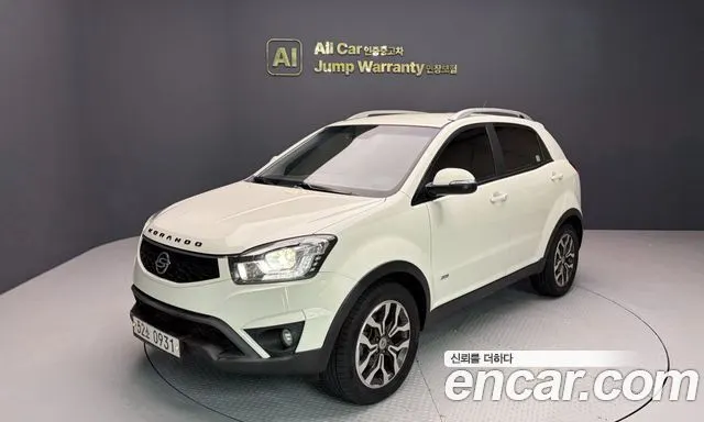 KGM KORANDO C 2016 — 138 876 км, белый, Корея — под ключ — фото 12