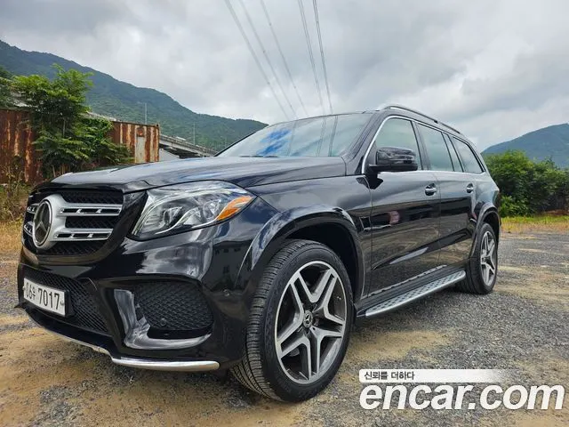 MERCEDES-BENZ GLS-CLASS X166 2017 — 100 000 км, чёрный, Корея — под ключ — фото 4