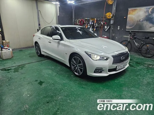 INFINITI Q50 2016 — 99 000 км, белый, Корея — под ключ — фото 2