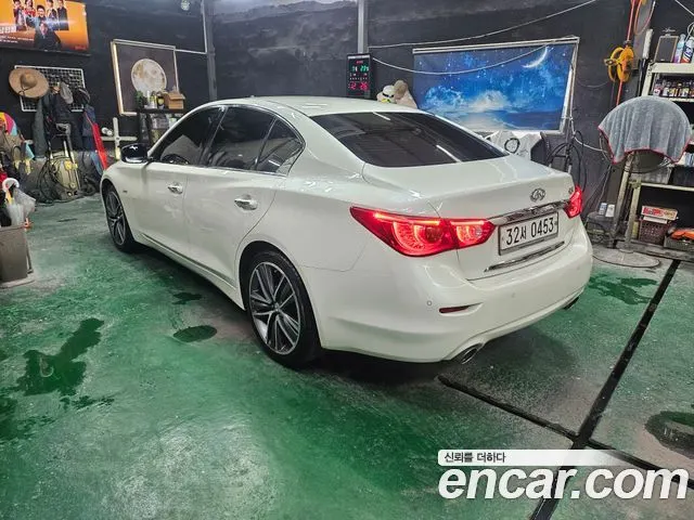 INFINITI Q50 2016 — 99 000 км, белый, Корея — под ключ — фото 5