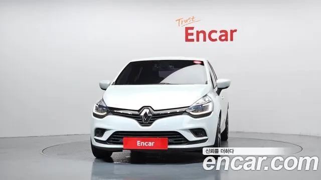 RENAULT KOREA CLIO 2018 — 43 250 км, белый, Корея — под ключ — фото 3