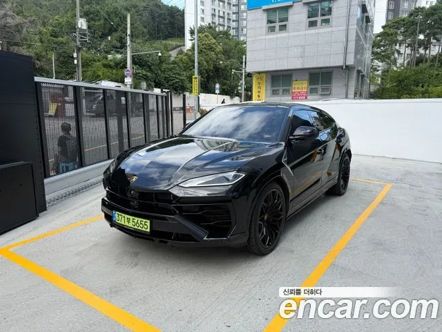LAMBORGHINI URUS 2025 — 2 400 км, чёрный, Корея — под ключ — фото 11
