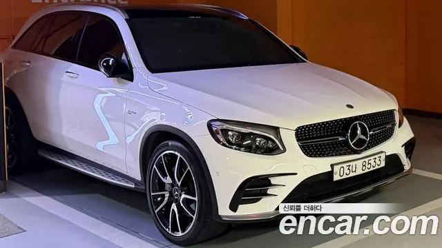 MERCEDES-BENZ GLC-CLASS X253 2018 — 65 000 км, белый, Корея — под ключ — фото 6