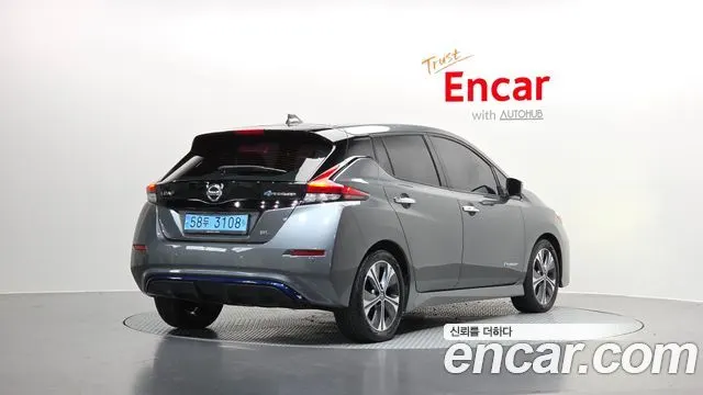 NISSAN LEAF 2019 — 91 225 км, серый, Корея — под ключ — фото 1