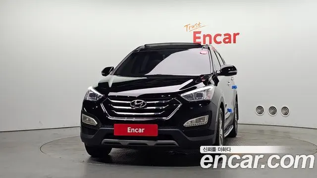 HYUNDAI SANTA FE 2015 — 140 591 км, чёрный, Корея — под ключ — фото 3