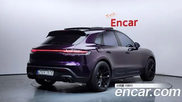 PORSCHE MACAN 2020 — 57 562 км, фиолетовый, Корея — под ключ — фото 2