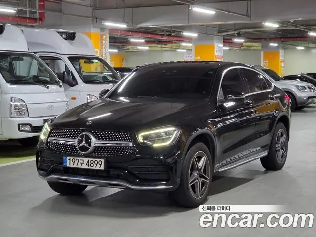 MERCEDES-BENZ GLC-CLASS X253 2021 — 90 021 км, чёрный, Корея — под ключ — фото 12