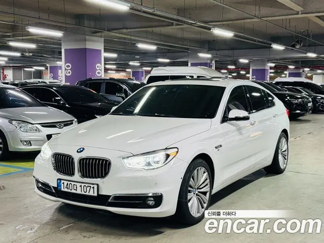 BMW 5 SERIES GT 2016 — 155 764 км, белый, Корея — под ключ — фото 3