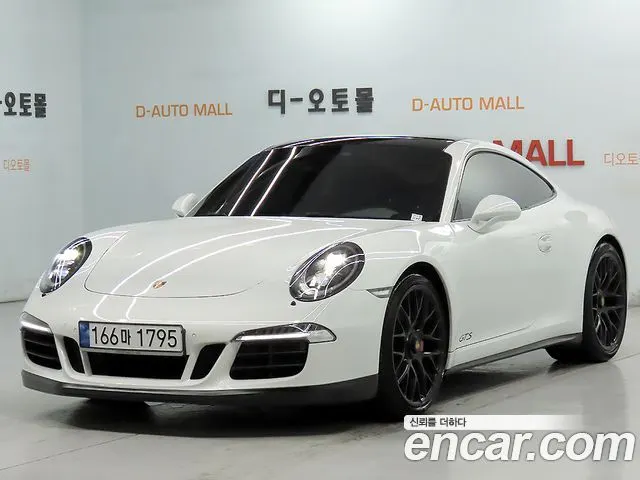 PORSCHE 911 2016 — 116 628 км, белый, Корея — под ключ — фото 1