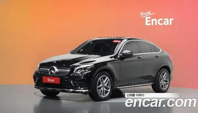 MERCEDES-BENZ GLC-CLASS X253 2018 — 138 177 км, чёрный, Корея — под ключ — фото 2