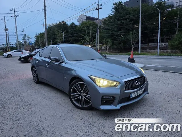 INFINITI Q50 2016 — 191 162 км, синий, Корея — под ключ — фото 8