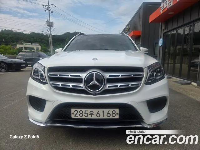 MERCEDES-BENZ GLS-CLASS X166 2017 — 133 000 км, белый, Корея — под ключ — фото 1