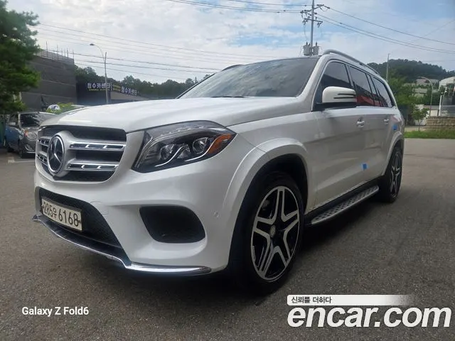 MERCEDES-BENZ GLS-CLASS X166 2017 — 133 000 км, белый, Корея — под ключ — фото 3