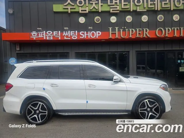 MERCEDES-BENZ GLS-CLASS X166 2017 — 133 000 км, белый, Корея — под ключ — фото 4