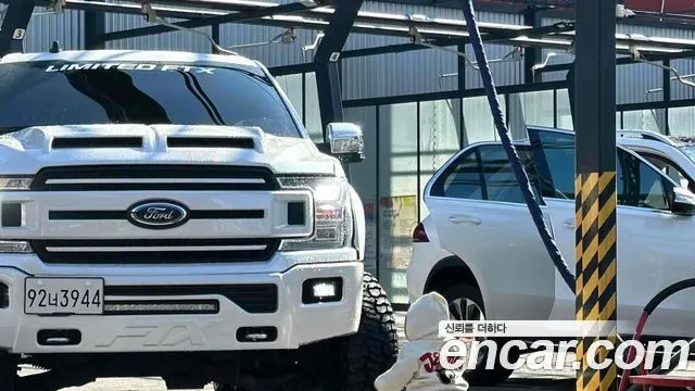 FORD F150 2019 — 70 000 км, белый-перламутр, Корея — под ключ — фото 1