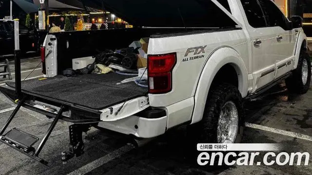 FORD F150 2019 — 70 000 км, белый-перламутр, Корея — под ключ — фото 5