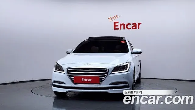 HYUNDAI GENESIS DH 2016 — 236 875 км, белый, Корея — под ключ — фото 3
