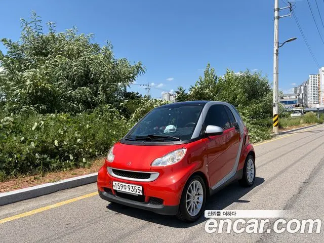 SMART FORTWO COUPE 2008 — 160 000 км, оранжевый, Корея — под ключ — фото 1