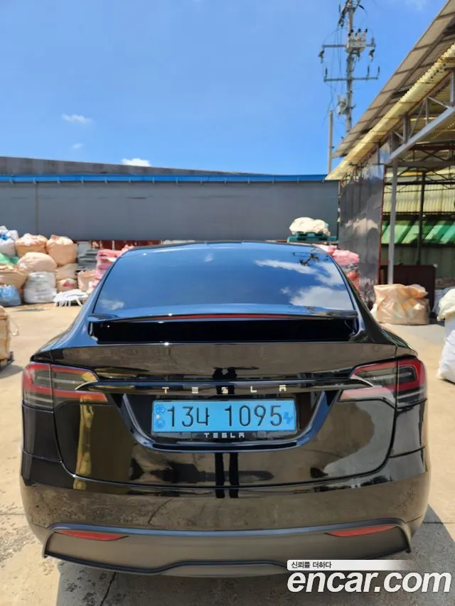 TESLA MODEL X 2023 — 41 000 км, чёрный, Корея — под ключ — фото 4