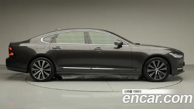 VOLVO S90 2021 — 70 884 км, светло-золотистый, Корея — под ключ — фото 2