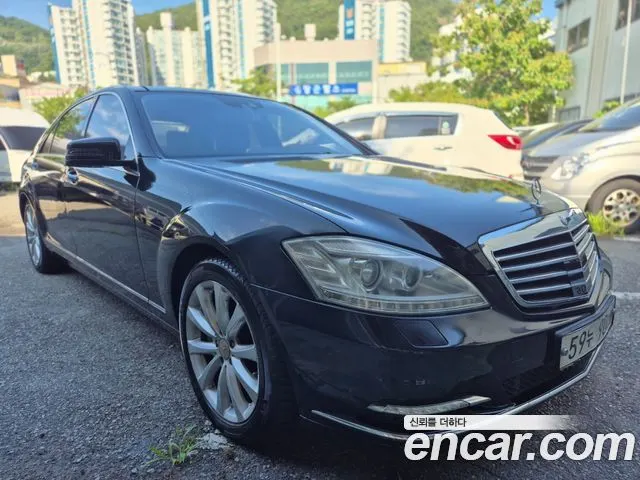 MERCEDES-BENZ S-CLASS W221 2010 — 120 000 км, чёрный, Корея — под ключ — фото 2