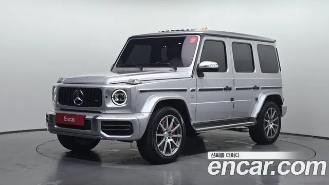 MERCEDES-BENZ G-CLASS W463B 2020 — 94 567 км, серебристый, Корея — под ключ — фото 1