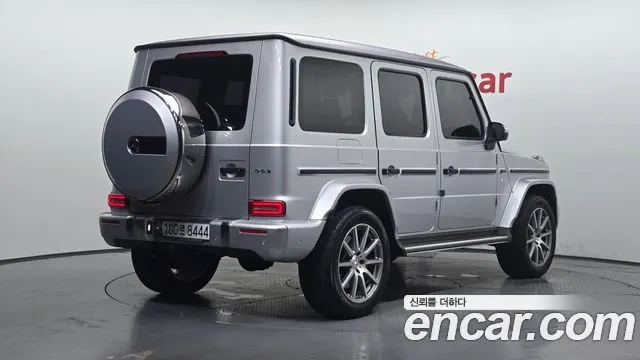 MERCEDES-BENZ G-CLASS W463B 2020 — 94 567 км, серебристый, Корея — под ключ — фото 2