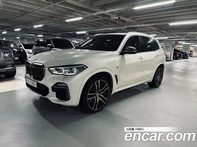BMW X5 2019 — 59 358 км, белый, Корея — под ключ — фото 2