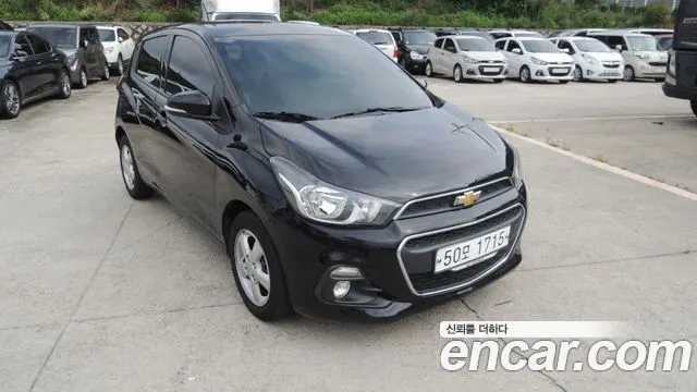 CHEVROLET SPARK 2017 — 118 436 км, чёрный, Корея — под ключ — фото 3