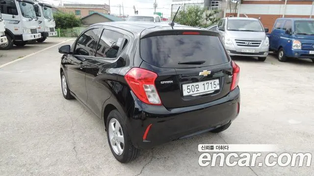 CHEVROLET SPARK 2017 — 118 436 км, чёрный, Корея — под ключ — фото 6