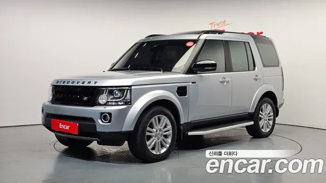 LAND ROVER DISCOVERY 4 2016 — 167 637 км, серебристо-серый, Корея — под ключ — фото 1