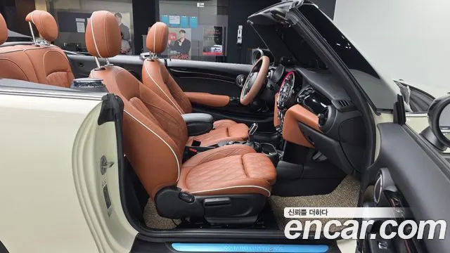 MINI COOPER S CONVERTIBLE 2022 — 57 264 км, белый-перламутр, Корея — под ключ — фото 11