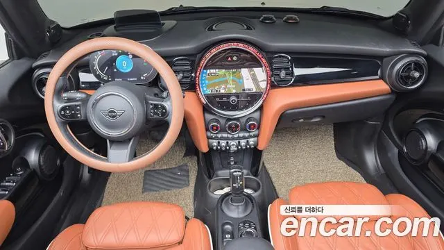 MINI COOPER S CONVERTIBLE 2022 — 57 264 км, белый-перламутр, Корея — под ключ — фото 7