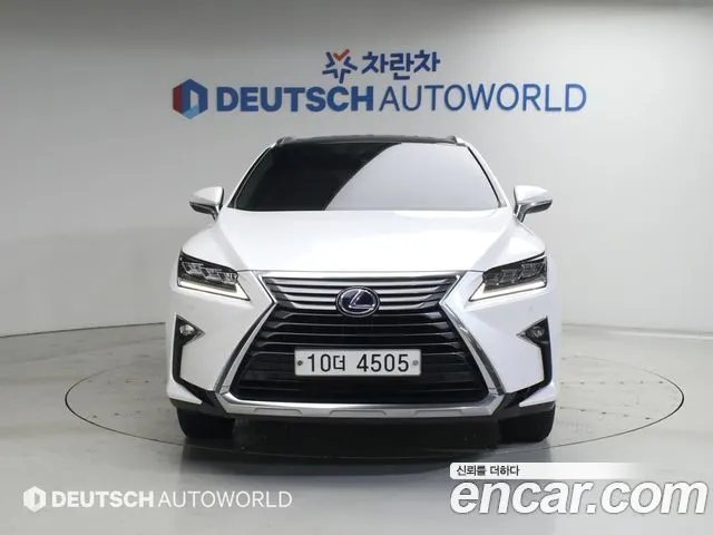 LEXUS RX450H 2017 — 77 557 км, белый, Корея — под ключ — фото 3